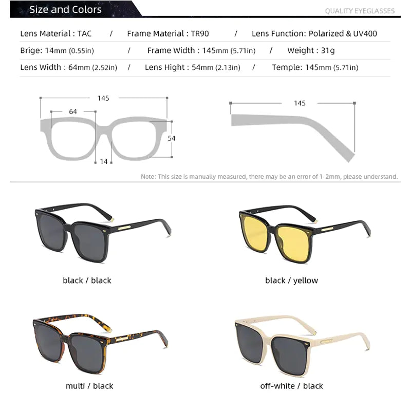 Designer Polarized Sunglasses