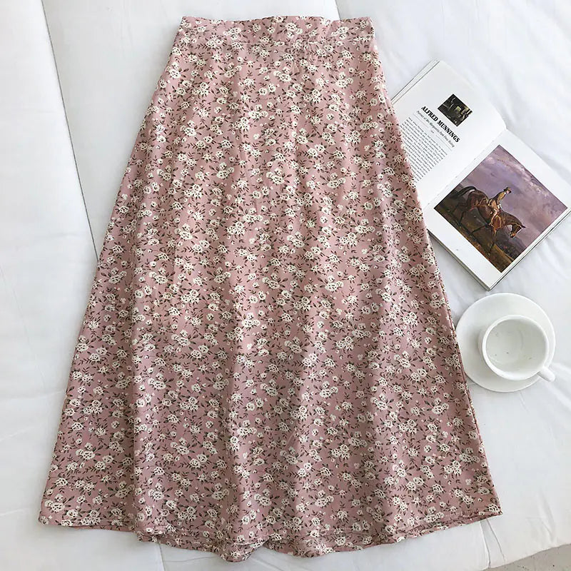 Vintage Floral Skirt