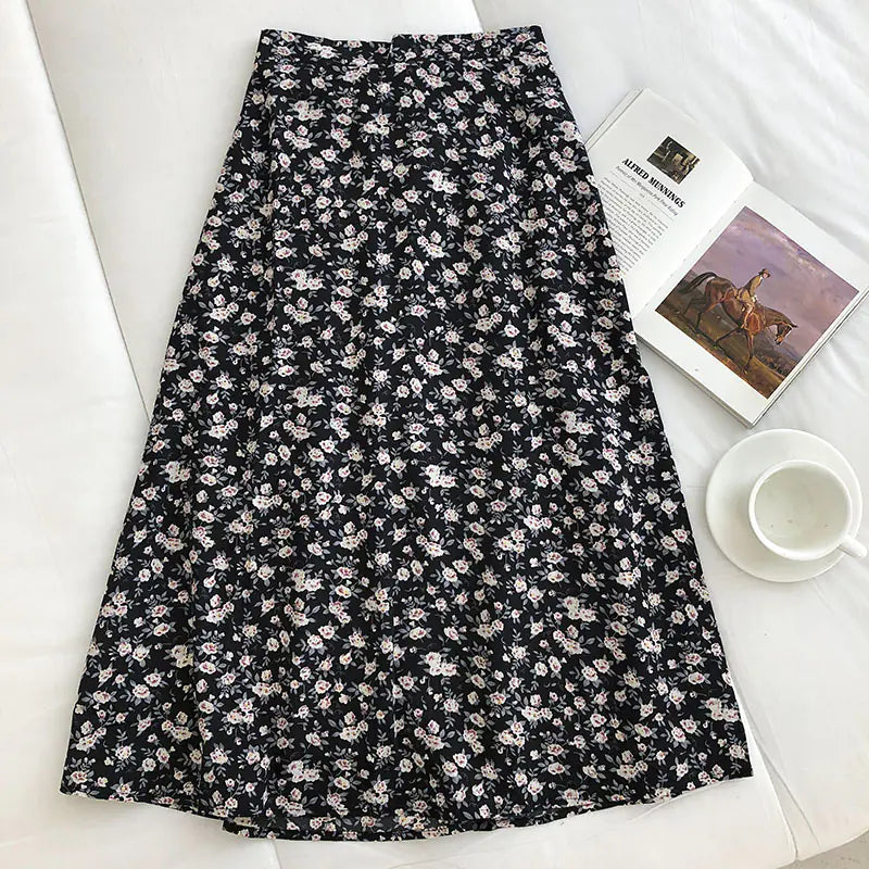 Vintage Floral Skirt