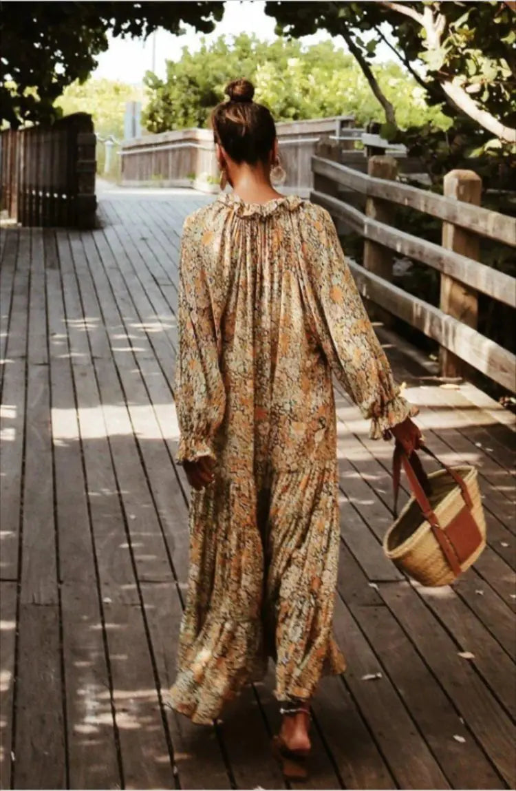 Spring Bohemian Dress