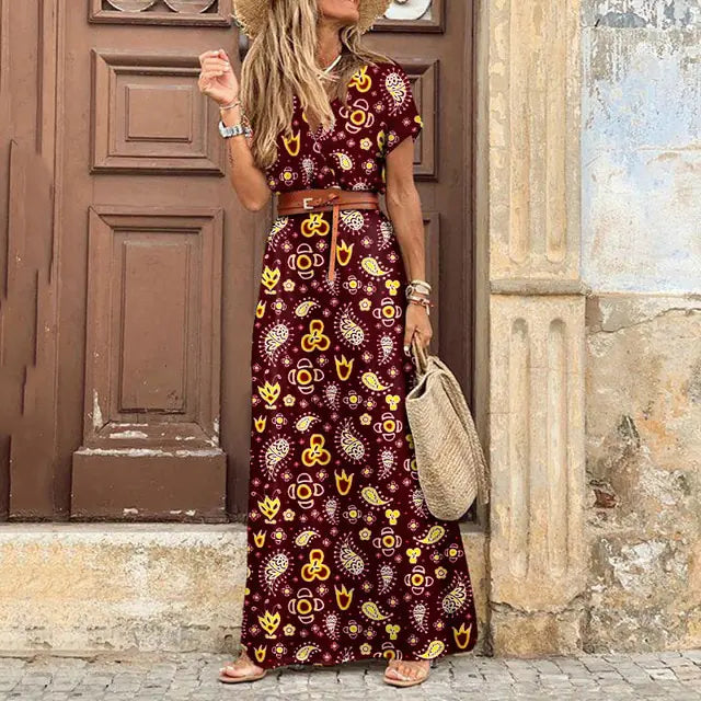 Spring Bohemian Dress