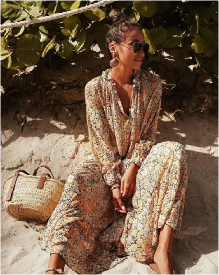 Spring Bohemian Dress