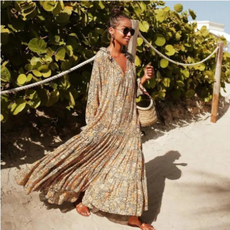 Spring Bohemian Dress