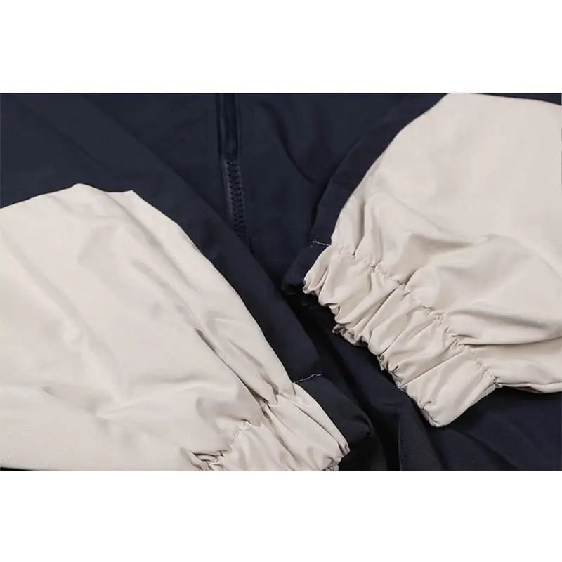 Streetwear Varsity Patchwork Jacket