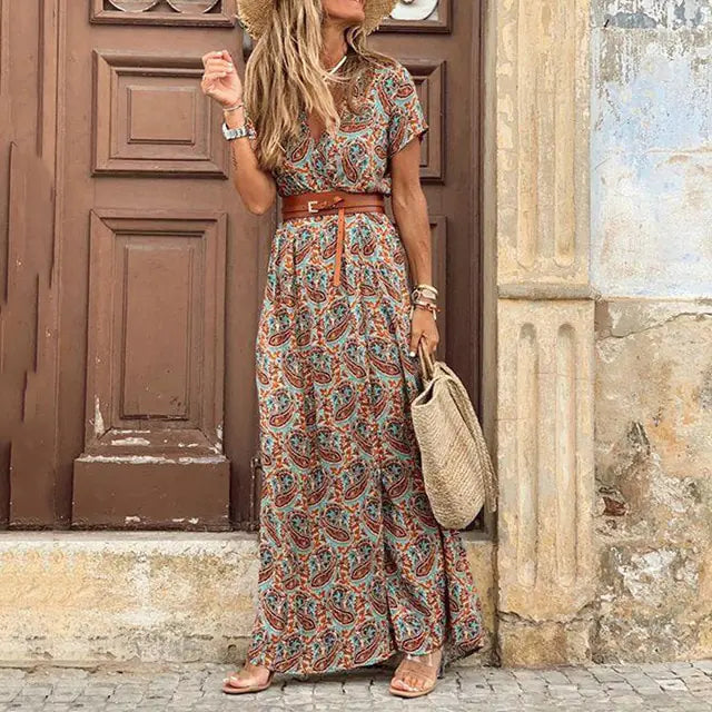 Spring Bohemian Dress