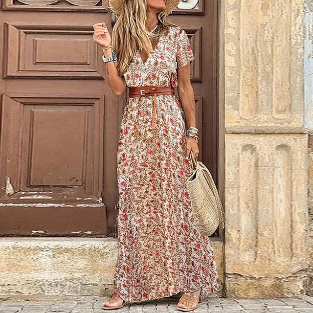 Spring Bohemian Dress